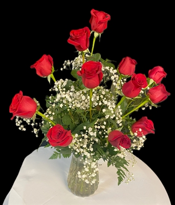 12 Red Roses - Unprinted
